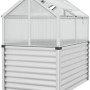 Vitavia Hochfrühbeet Gamma mit Alu-Rahmen und Zincalume Unterbau, ideal für den Garten.