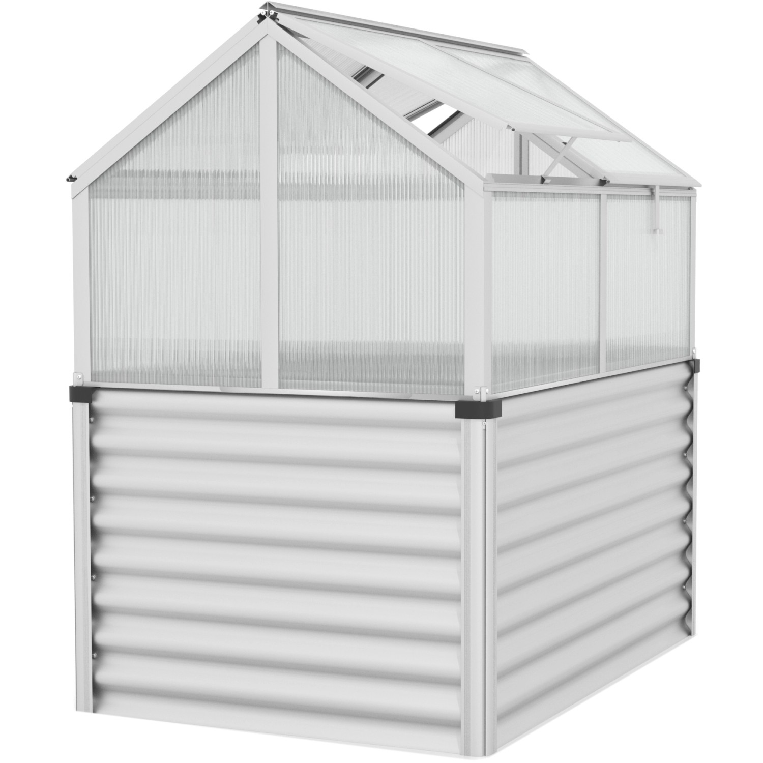 Vitavia Hochfrühbeet Gamma HKP Alu B 89 x T 127 x H 135 cm