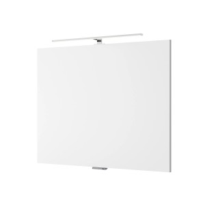 Pelipal Flächenspiegel 4035, 90 cm breit, mit LED-Leuchte und USB-Anschluss.