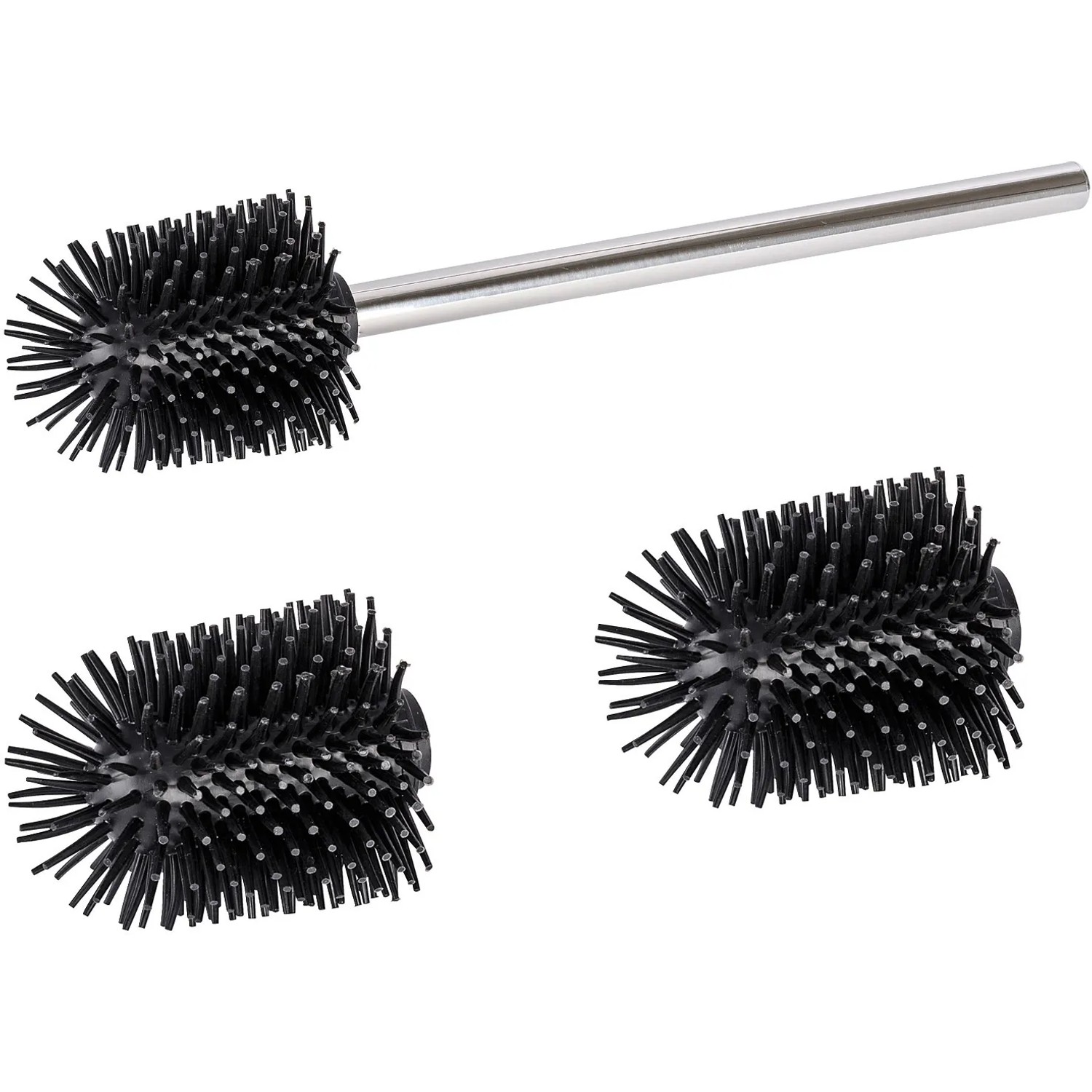 Wenko Silikon-Ersatzbürsten-Set für WC-Garnituren 3 Stück