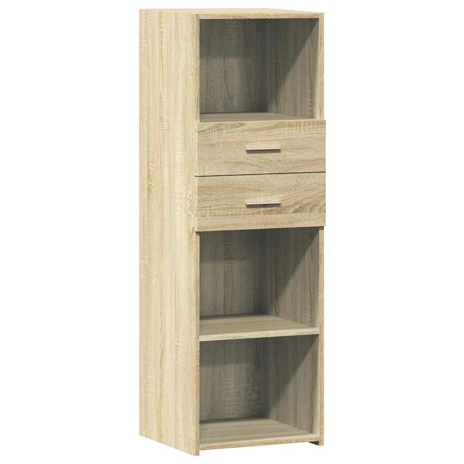 vidaXL Highboard Sonoma-Eiche 40x42,5x124 cm Holzwerkstoff 846161