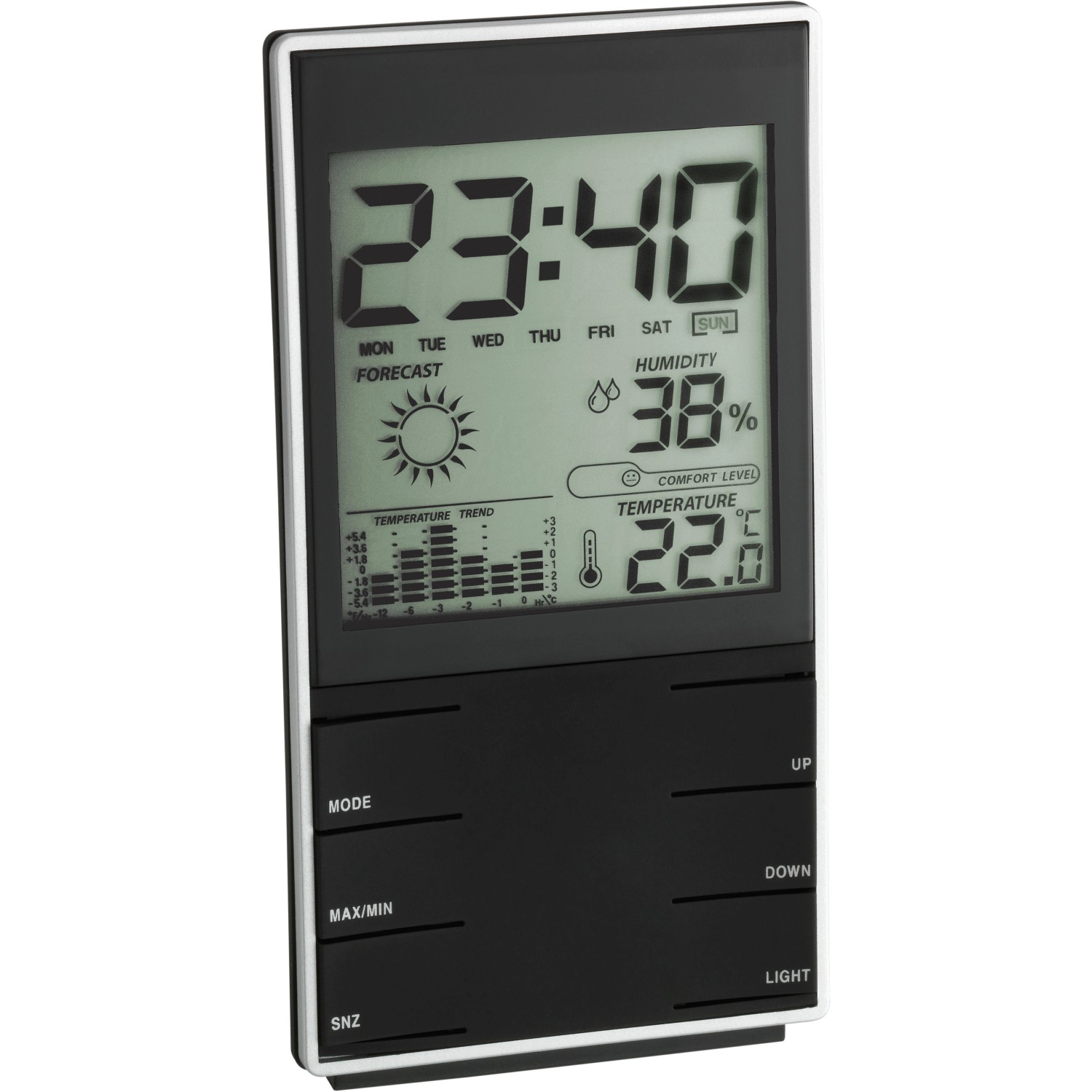 TFA Elektronische Wetterstation Schwarz