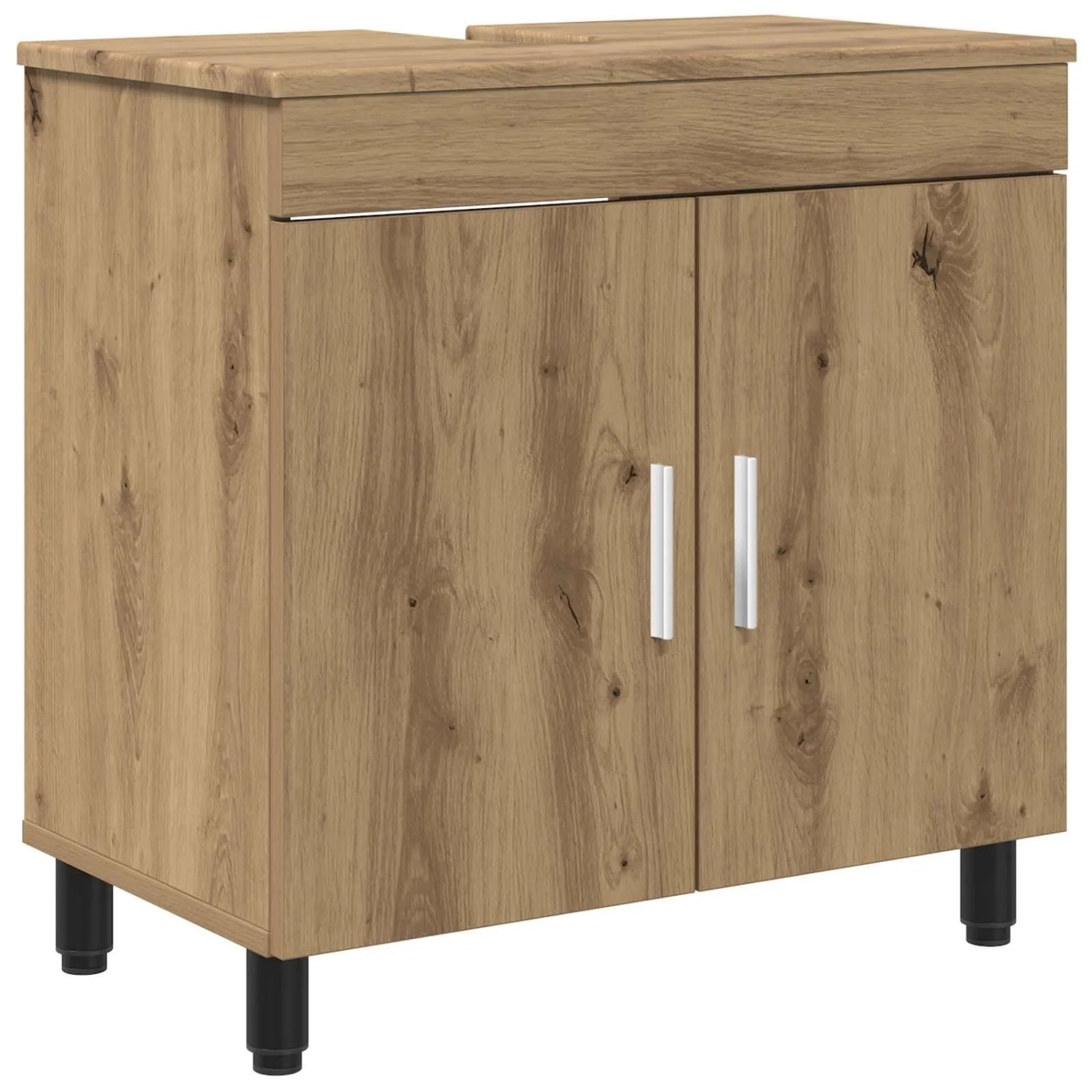 vidaXL Waschtisch Artisan-Eiche 60 x 35 x 60 cm Holzwerkstoff 889404