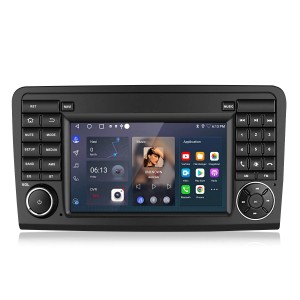 Junsun Autoradio für Benz ML/GL W164 mit Touchscreen, Carplay & Android Auto.