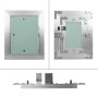 ECD Germany Revisionsklappe 150x200 mm mit Gipskarton-Einlage für Vorwandelemente.