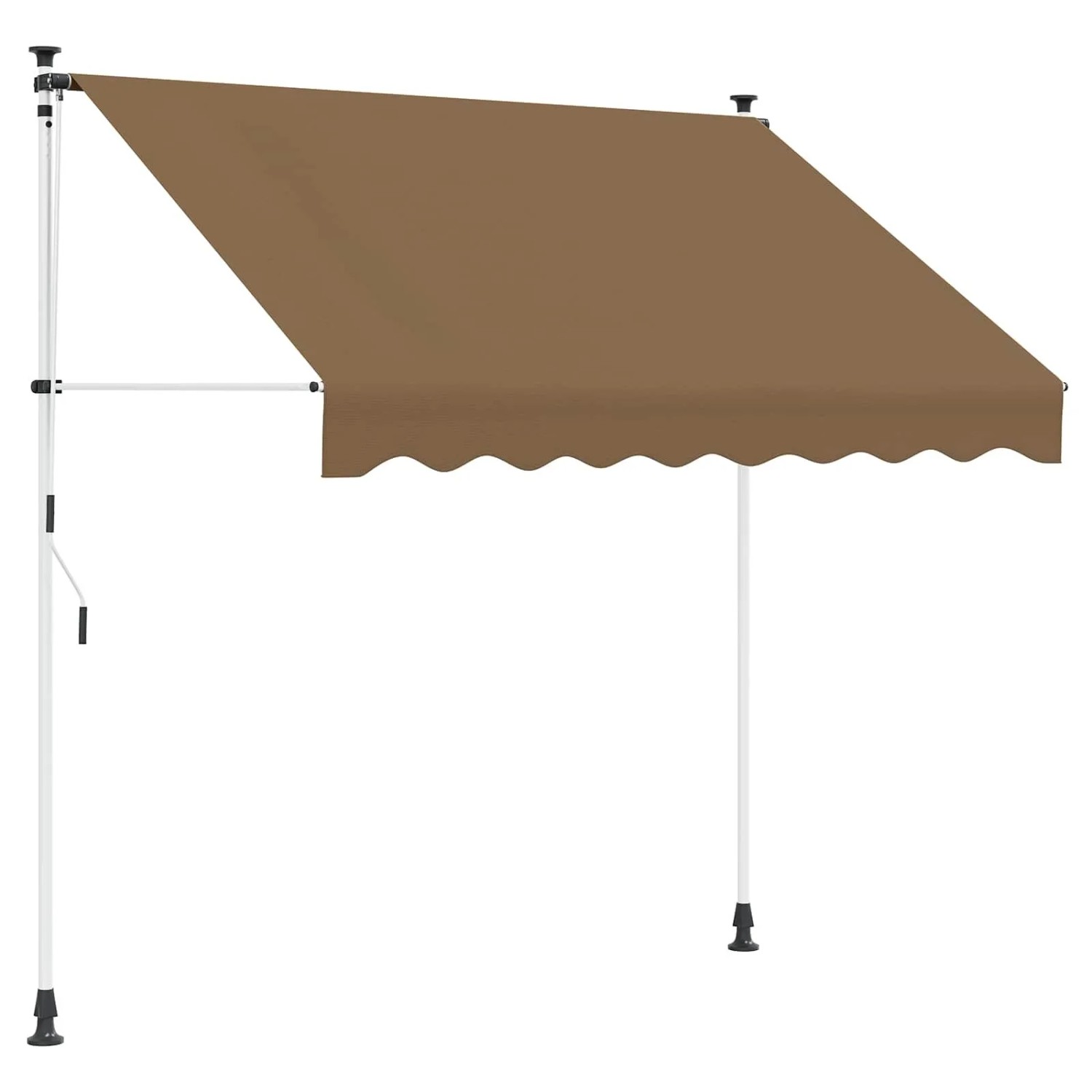 vidaXL Manuell Einziehbare Markise Beige 100 cm 42037030
