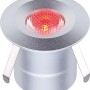 LED Bodeneinbauleuchte Budoni, silber, mit Farbwechsel (RGB), 5er Set.