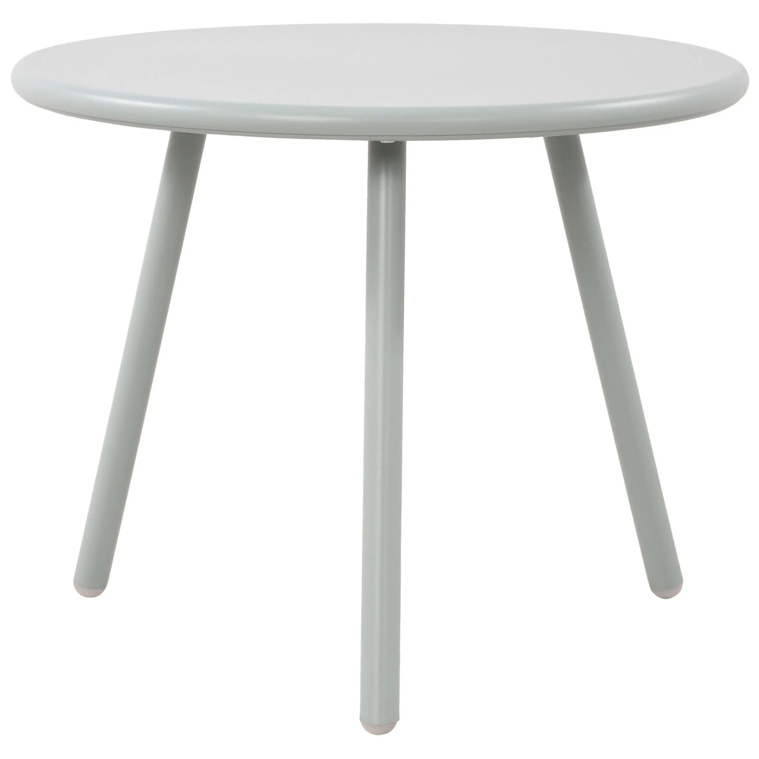 DELUKE Couchtisch CAKOT Kunststoff Türkis 50x50x40cm Sofatisch Rund Beistelltisch Wohnzimmertisch Klein