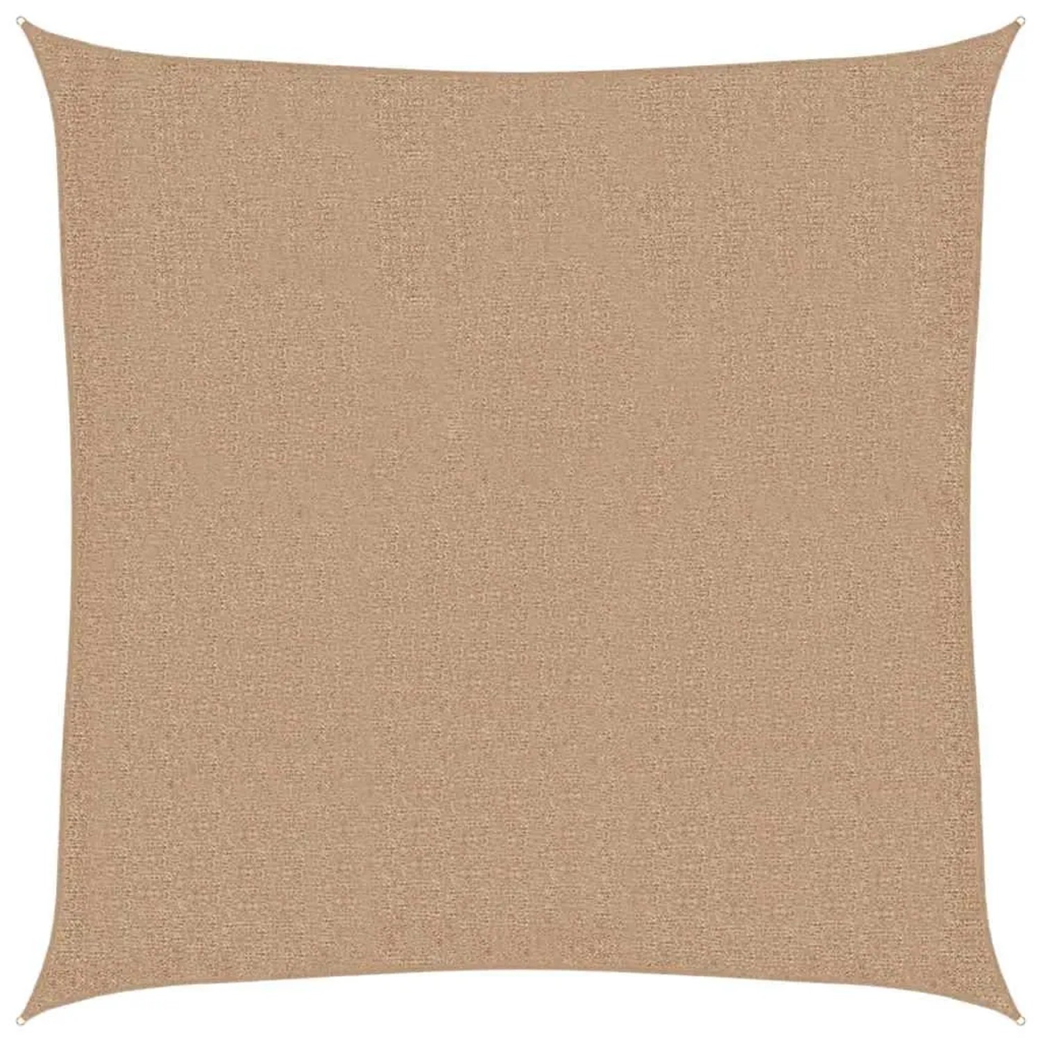 vidaXL Sonnensegel 160 g/m² Taupe 3x3 m HDPE 311384 günstig online kaufen