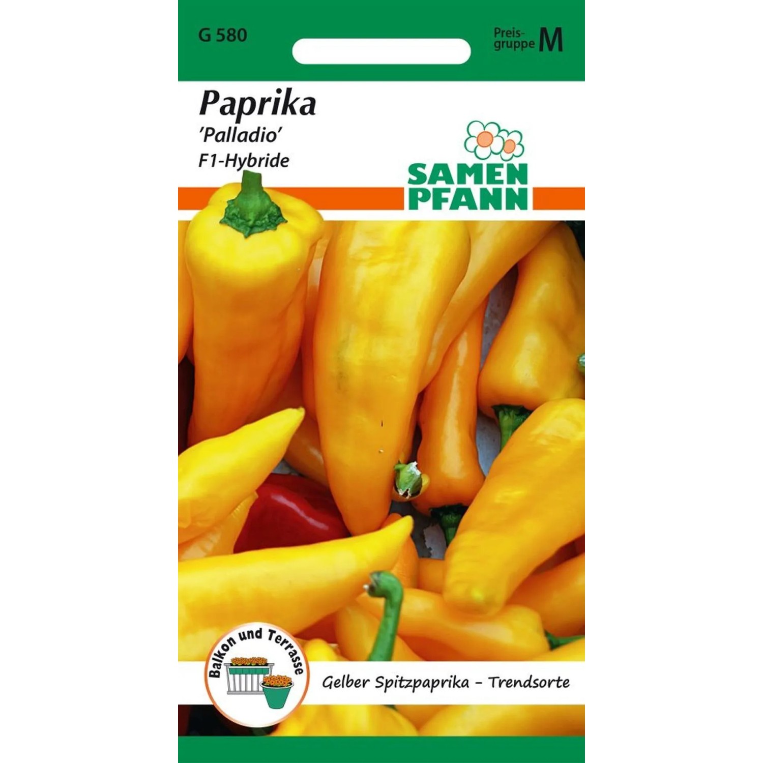 SAMEN PFANN Paprika Palladio F1