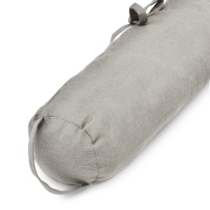 Beautissu Viento Zugluftstopper 10x120cm Hellgrau