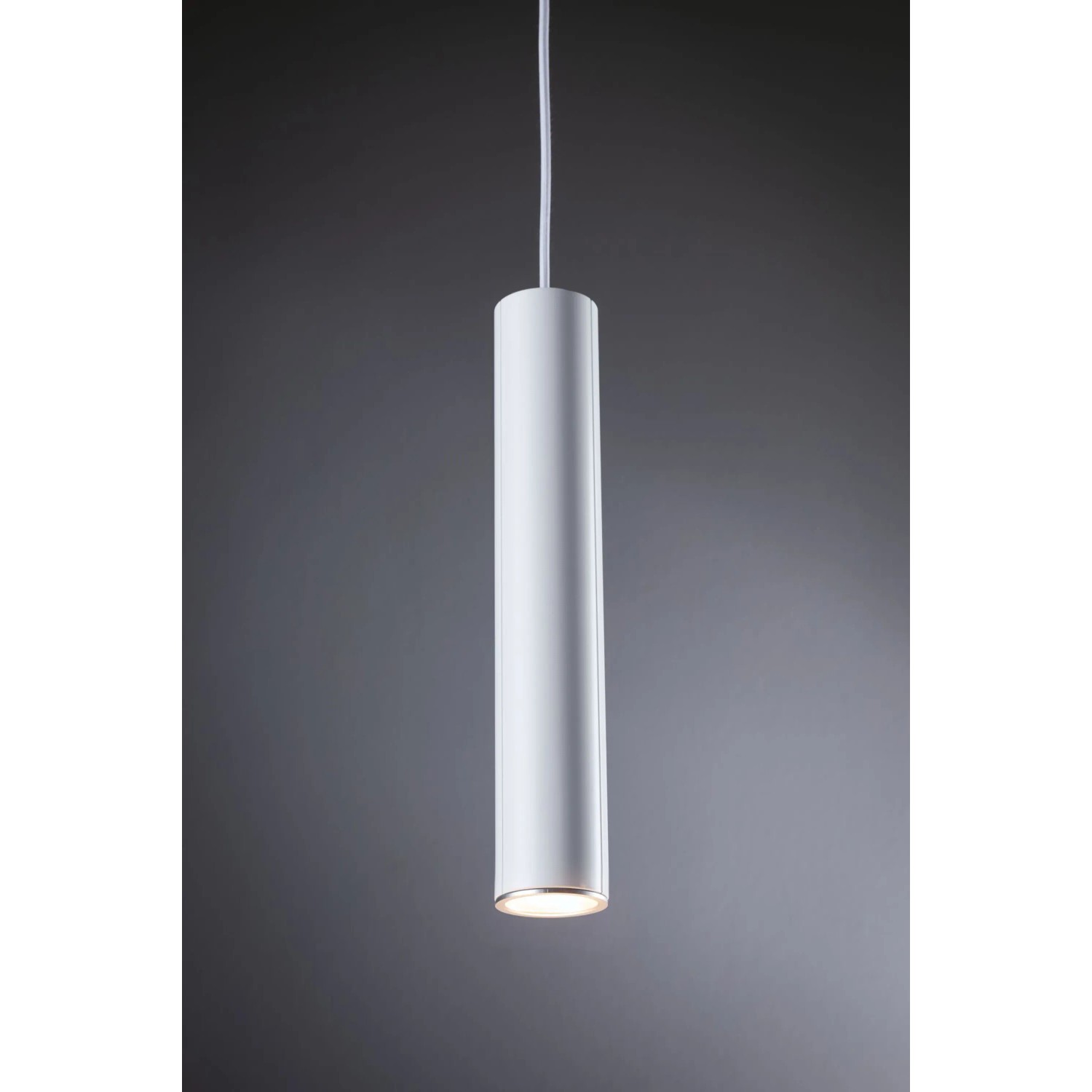 Weiße Paulmann URail Pendelleuchte Catalejo, 158,5 cm, für LED-Schienensysteme.