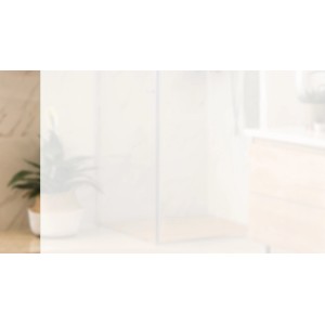 Novadoors Glasschiebetür Nova 501, satiniert, 93,5x205,8 cm, für lichtdurchlässige Raumgestaltung.