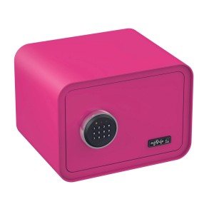 Pinker mySafe 350 Elektronik-Möbeltresor mit Zahlencode-Tastenfeld.