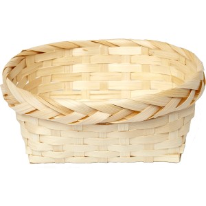 Brauns-Heitmann Bambuskorb, Natur, 23x19x9,5cm, ideal zur Aufbewahrung und als Deko.