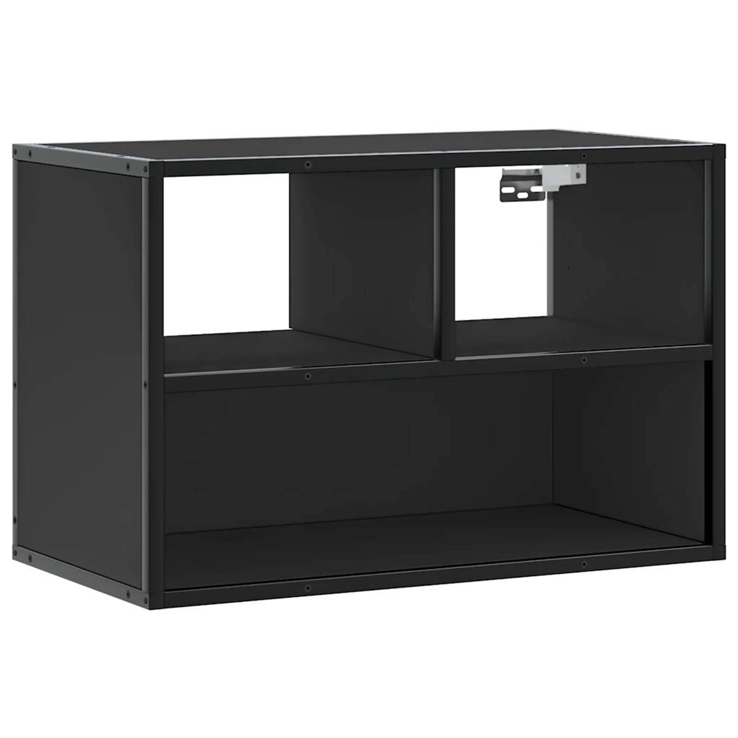 vidaXL TV-Schrank Schwarz 60x31x39,5 cm Holzwerkstoff und Metall 848914 günstig online kaufen
