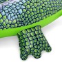 Bestway Schwimmtier Krokodil, grünes aufblasbares Wasserspielzeug mit Krokodil-Design.