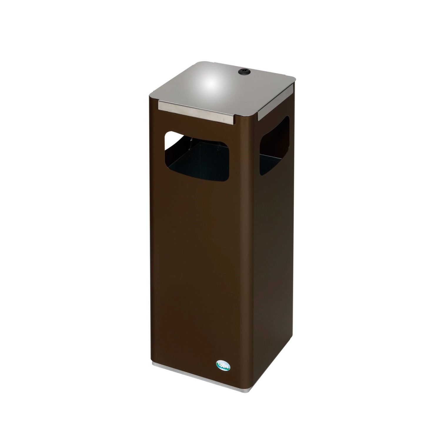 PROREGAL Robuster Modularer Wertstoffsammler Mit Edelstahldeckel 22 Liter H günstig online kaufen