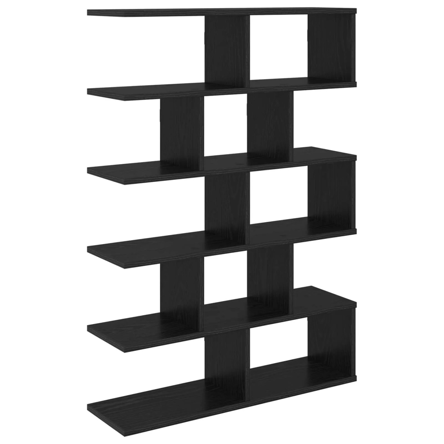 vidaXL Wandregal Schwarze Eiche 70 x 20 x 100 cm Holzwerkstoff 8012149