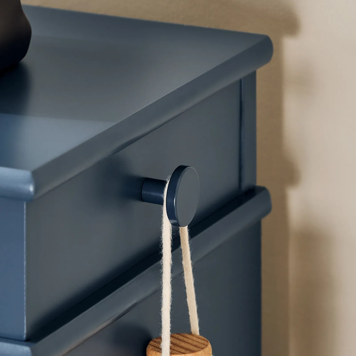 SoBuy Schuhschrank mit 4 Klappen Schuhkommode MDF Schuhregal 105x82x24cm Blau FSR79-B_8
