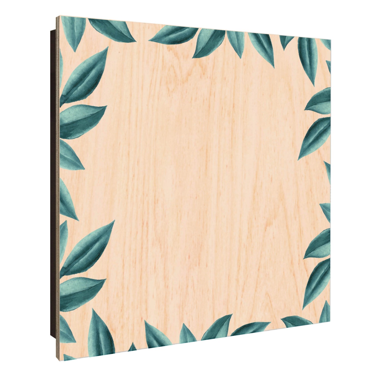 Banjado Großer Schlüsselkasten Holz 30x30cm Schwarz Scharnier Links 50 Hake günstig online kaufen