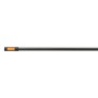 Fiskars OneClick Stiel Gr. L, orange-schwarz, für Kombisystem Gartenwerkzeuge.
