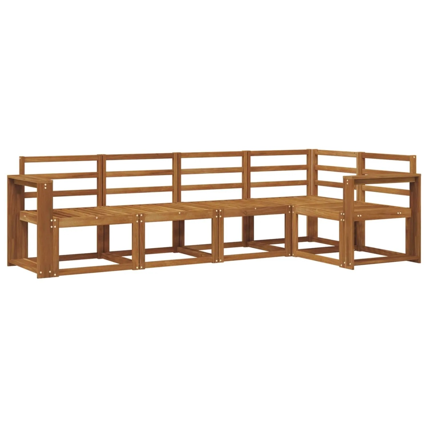 Thumbnail - vidaXL Sofa Set 5 Stk Natur 3366397