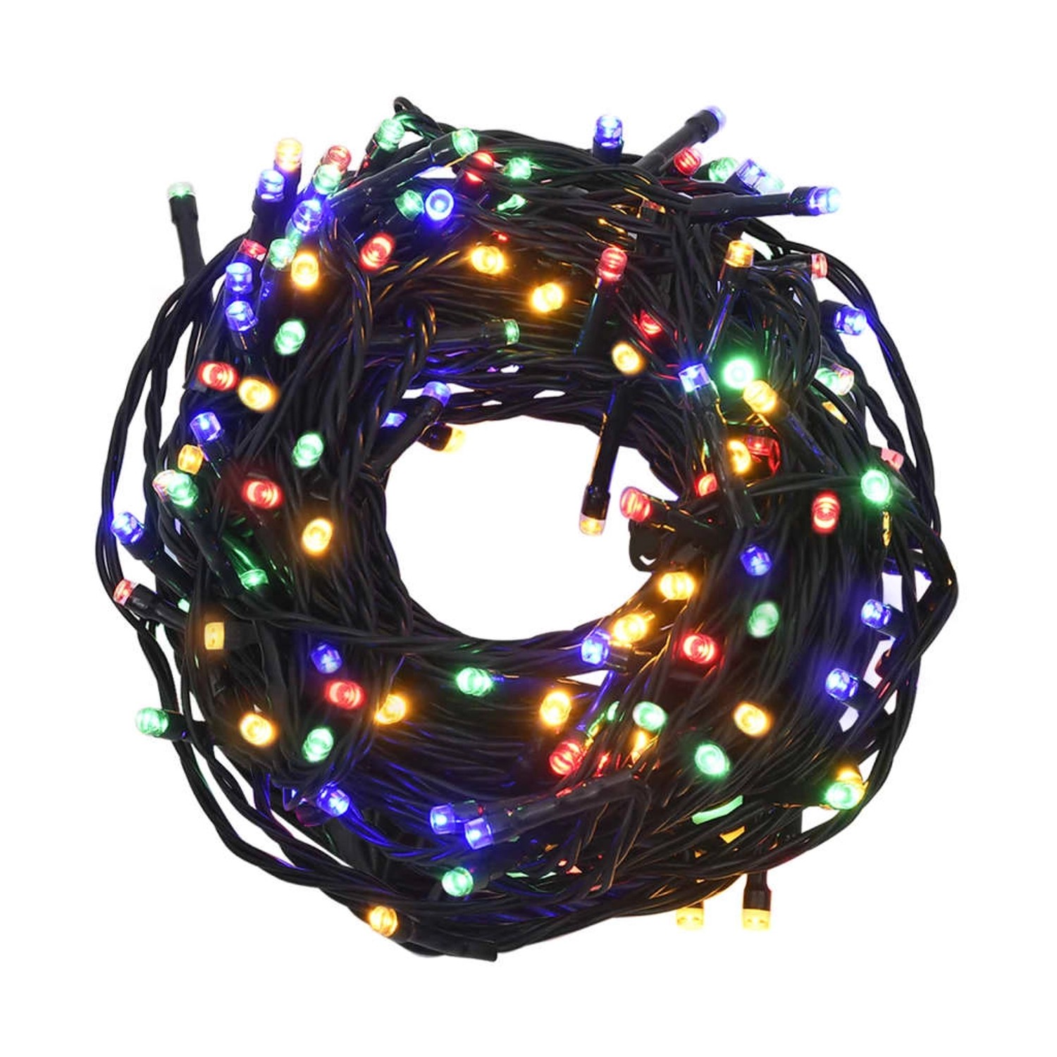 vidaXL Lichterkette mit 400 LEDs Mehrfarbig 40 m 8 Lichteffekte 328827