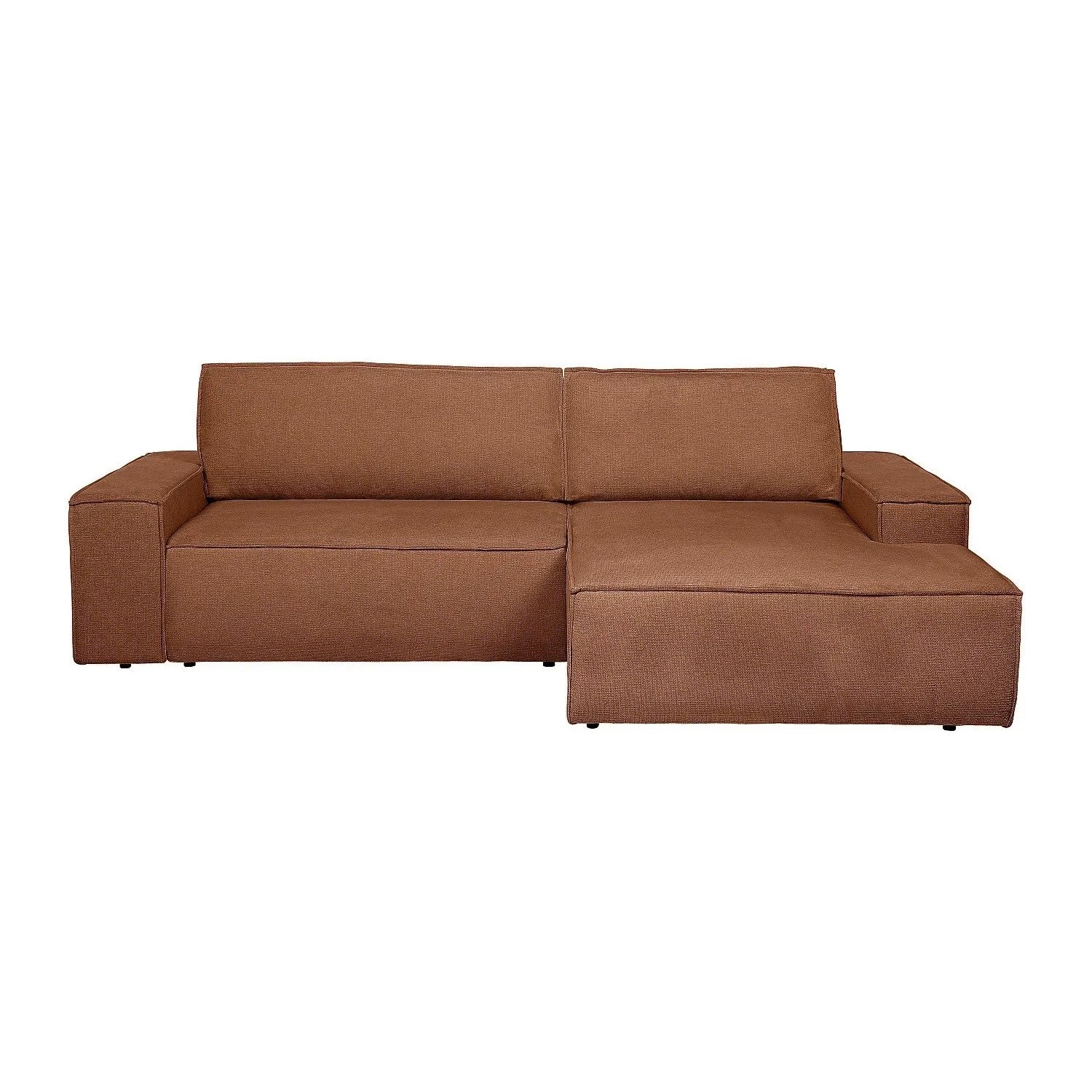 Vente-unique Schlafsofa Amelia Terracotta 267 cm