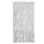 vidaXL Fliegenvorhang Hellgrau und Dunkelgrau 100x200 cm Chenille 377397_3