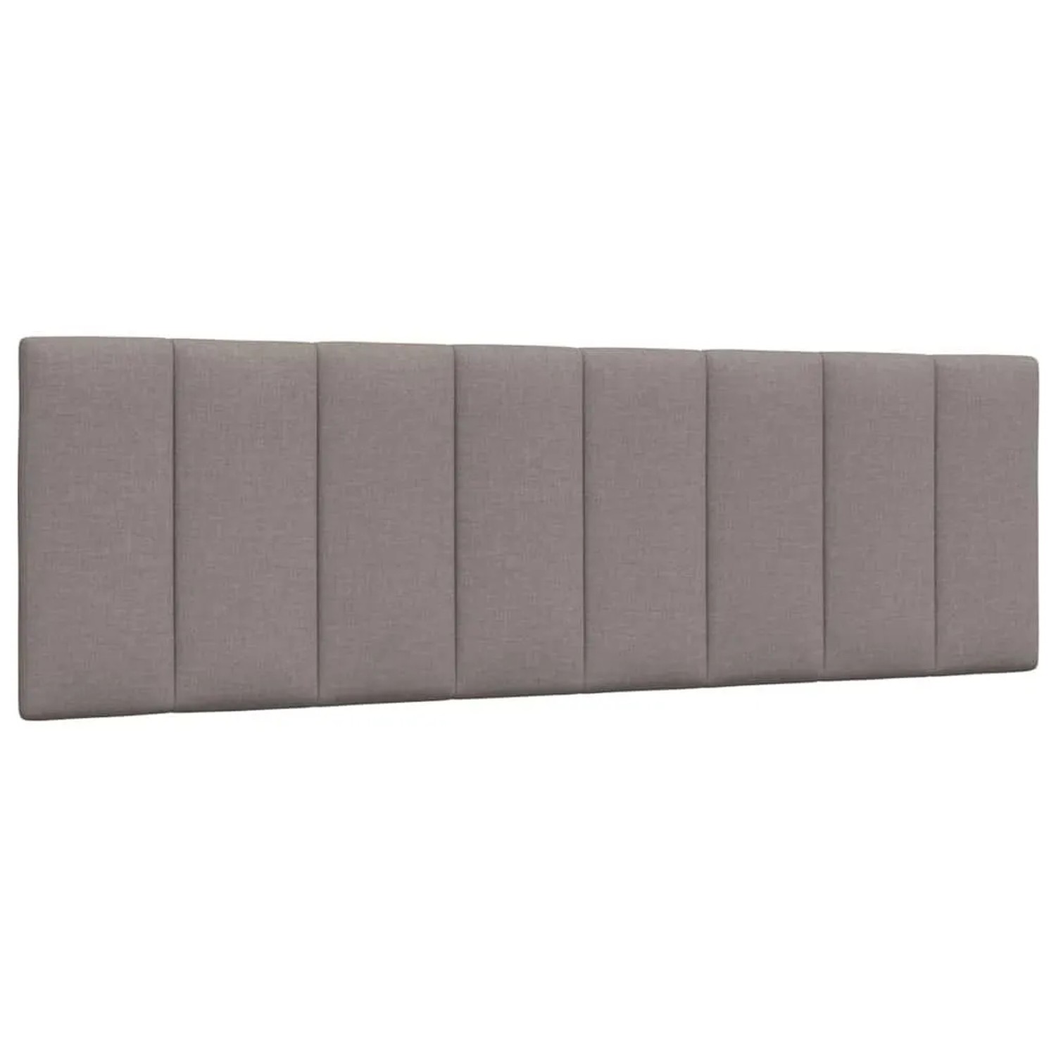 vidaXL Kopfteil-Kissen Hanko Taupe 160 cm Stoff 4019174