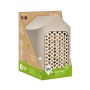 Elho Insektenhotel Cosy, 18 cm, beige-weiß. Bietet Unterschlupf für Bienen und Insekten in Ihrem Garten.