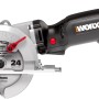 Worx Kompakt-Handkreissäge WX437 (800 W) mit Laserguide für präzise Schnitte.