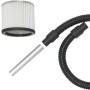 Zubehör für Aschesauger: Filter, Sieb, Saugrohr und Schlauch für AS-20/1200 A.