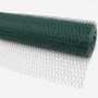 Aquagart Sechseckgeflecht, 20m Rolle, grün. Hühnerzaun, Kaninchendraht, Hasengitter.