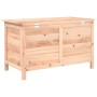 VidaXL Gartentruhe aus Tannenholz, 99x50x56,5 cm, ideal zur Aufbewahrung von Gartenutensilien.