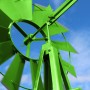 Wiltec Windrad Mit 245Cm Höhe Windmühle In Grün Windspiel Gartendeko Rankhilfe_5