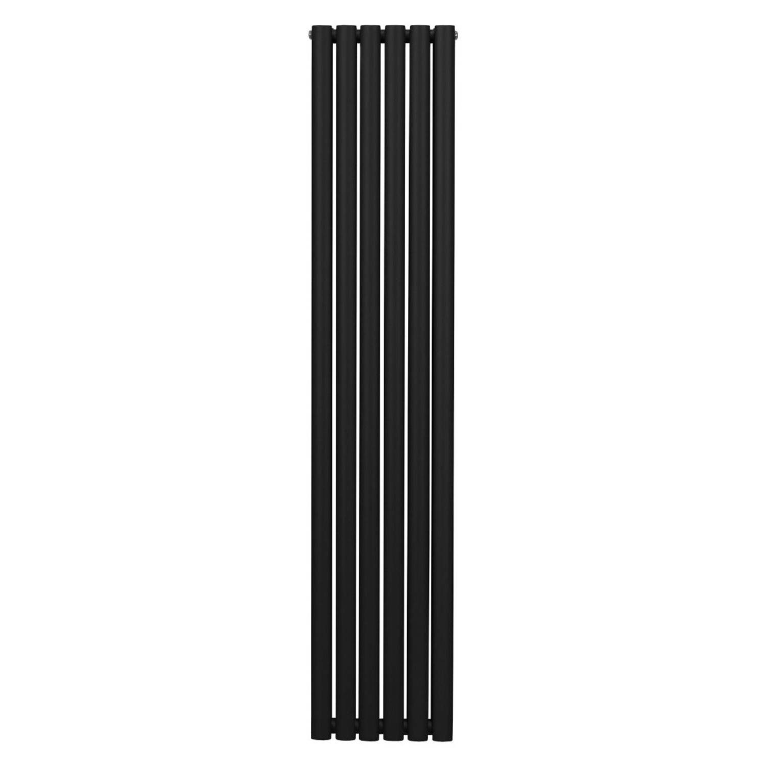 Monstershop Oval Röhrenheizkörper 1800mm x 360mm Schwarz günstig online kaufen