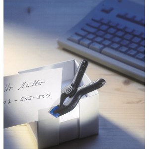 LUX Leimklemme Classic, 100 mm, aus Kunststoff zum Fixieren von Werkstücken.