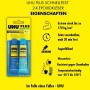 Uhu Plus Schnellfest 2-K-Epoxidkleber, transparent, 18g+17g. Starker Kleber für Metall, Glas, Keramik uvm.