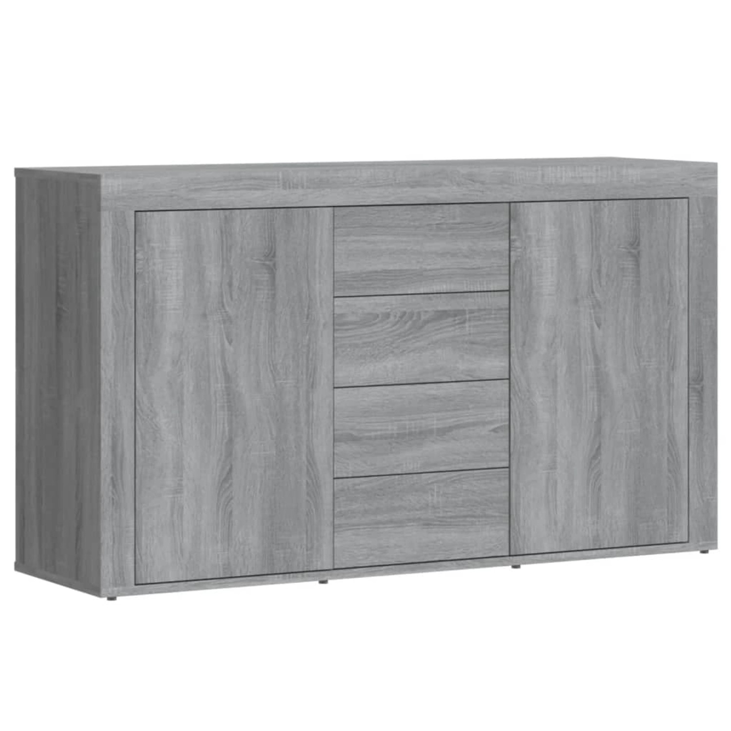 vidaXL Sideboard Grau Sonoma 120x36x69 cm Holzwerkstoff 815493 günstig online kaufen