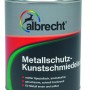 Dose Albrecht Metallschutz-Kunstschmiedelack, Anthrazit matt, 375ml. Metalllack für Innen- und Außen.