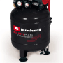 Einhell Kompressor TE-AC 135/24 Silent Plus: Leiser, stehender Kompressor mit Manometer und 24 l Tank.