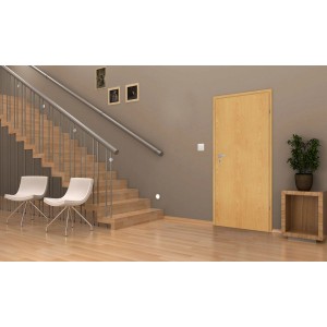 Classen Zimmertür Buche Holznachbildung, 86x198,5 cm, Anschlag rechts. Innentür im Wohnraum.
