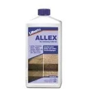 Lithofin ALLEX Grünbelagentferner, 1 Liter Flasche. Reinigungsmittel für Terrassen und Wege.