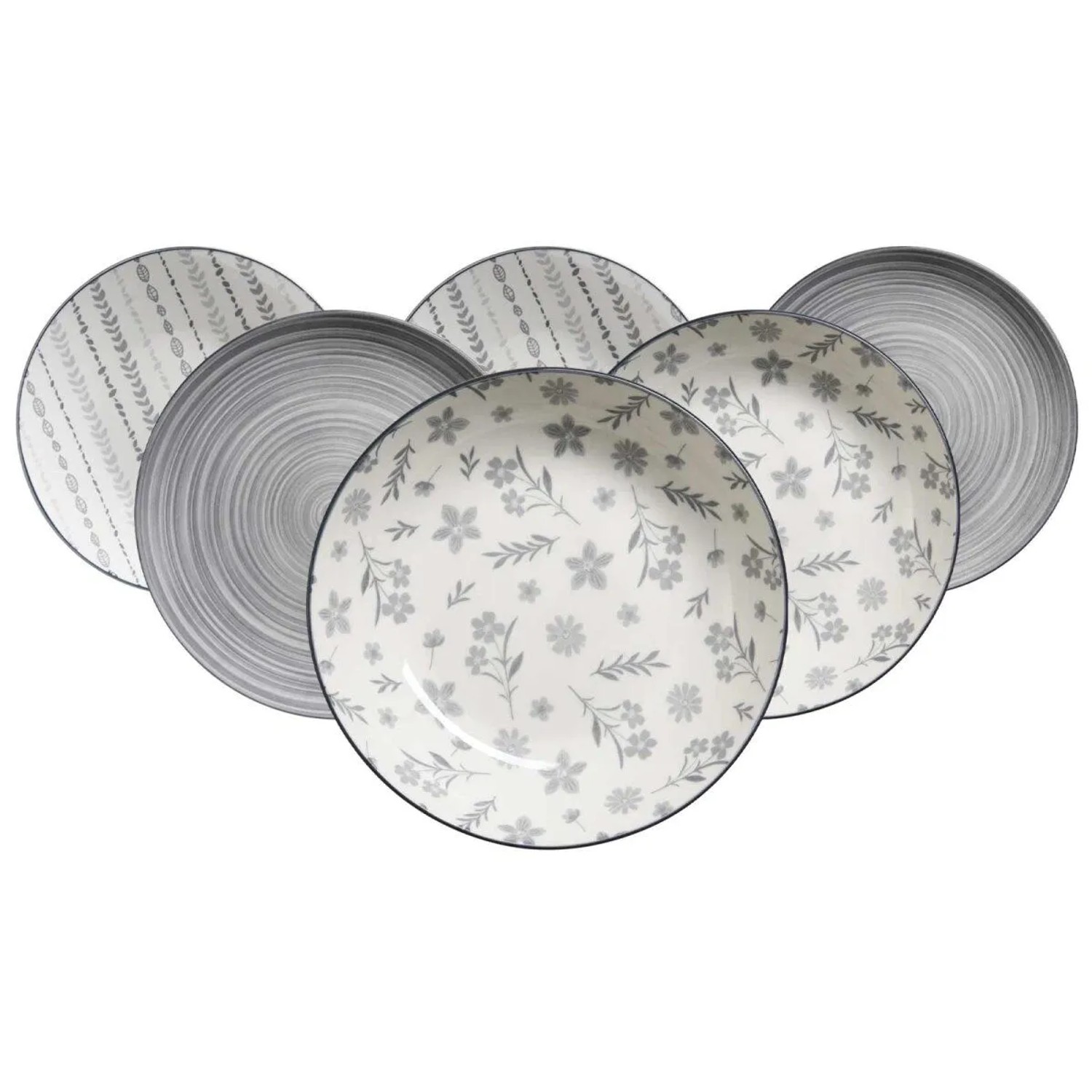 Ritzenhoff & Breker Sendai Dessertteller 21 cm 6er Set Gemischt