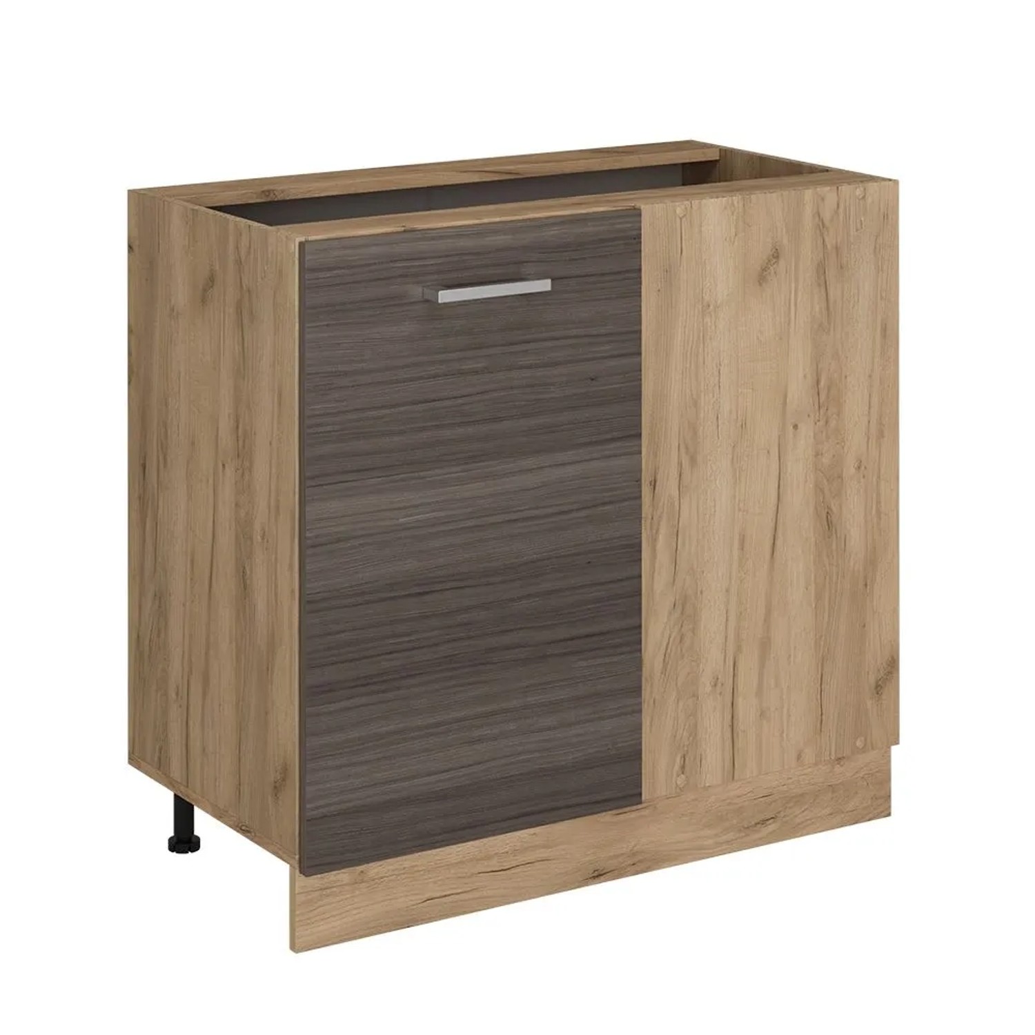 Vicco Eckunterschrank R-Line EdelGrau 86 x 82 ohne Arbeitsplatte Art Nr 54155