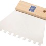 LUX Leimverteiler Classic, 150 mm, mit 8x8 mm Zahnung für gleichmäßigen Klebstoffauftrag.