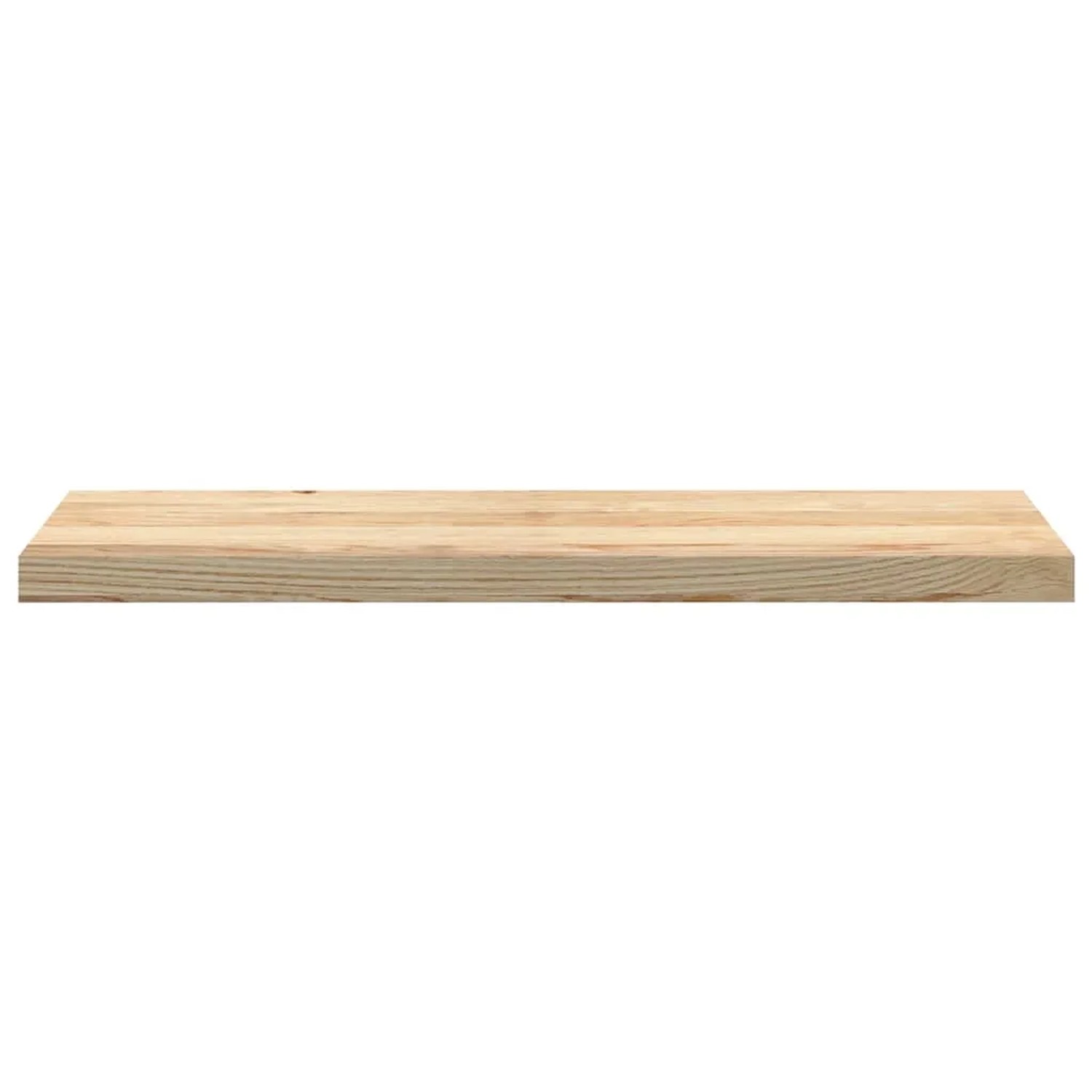 Unbehandelte Treppenstufe aus massivem Eichenholz, fein geschliffen, 90x25x2 cm. Auch als Fensterbank nutzbar.