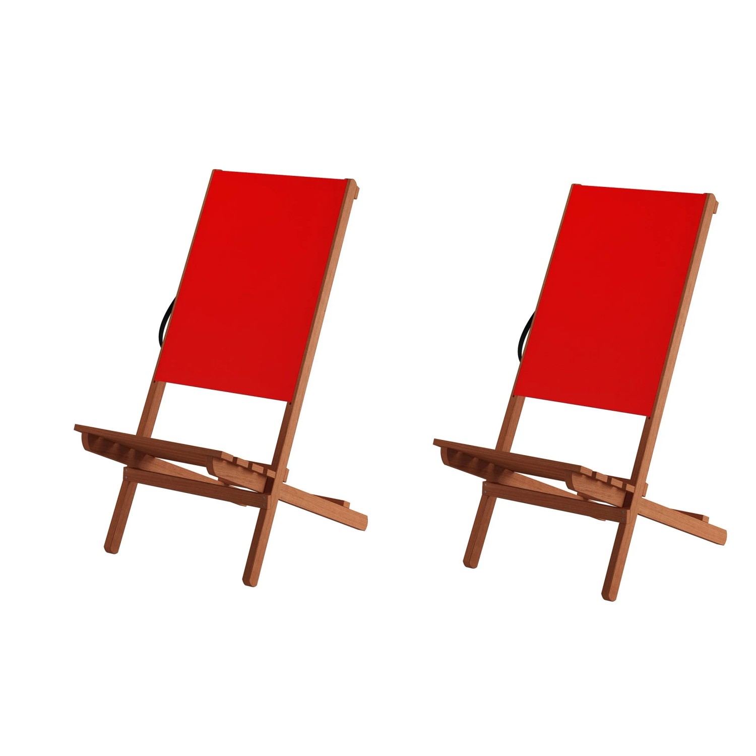 Erst-Holz Partystuhl-Set Wikingerstuhl Lagerfeuerstuhl Set 10-350 Doppelpack